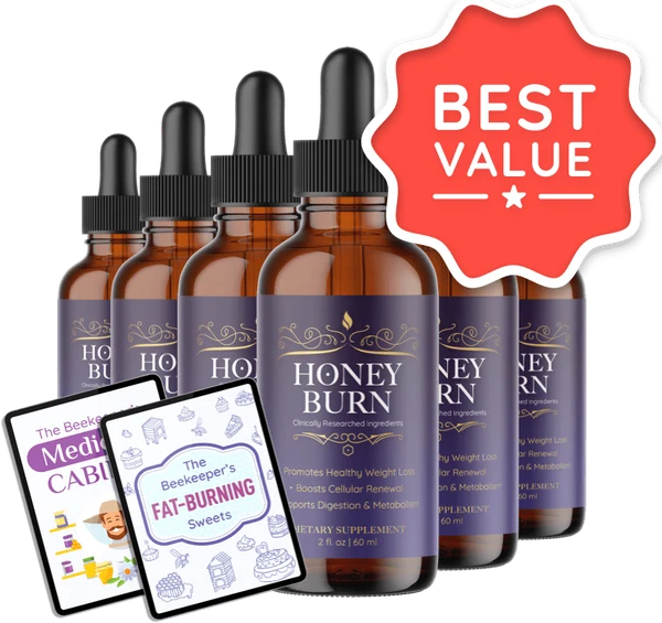 HoneyBurn 6 Bottles package